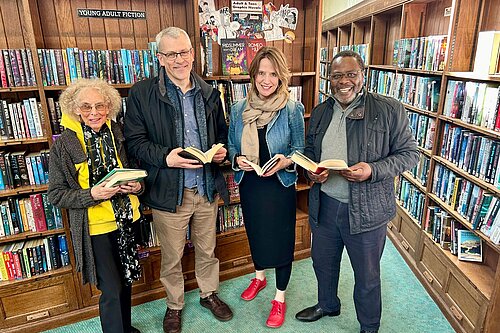 Councillors at Acocks Green Library