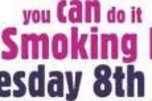 Cllr Helen Dick supports "No Smoking Day"