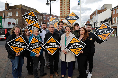 E&E Constituency LibDem Councillors and Helen Maguire