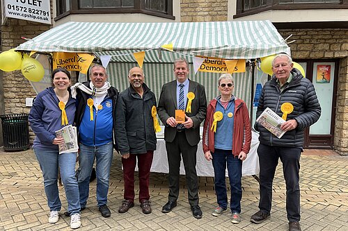 The market stall crew