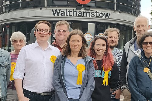 Waltham Forest Liberal Democrat candidates and supporters