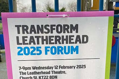 Sign advertising Transform Leatherhead