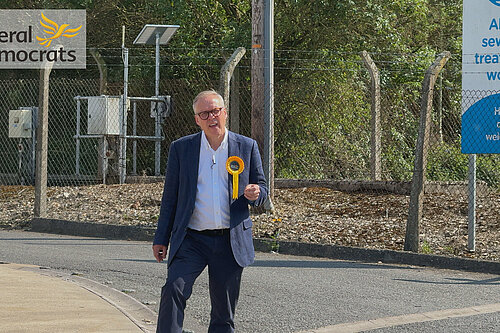 Dominic at Alton treatment works