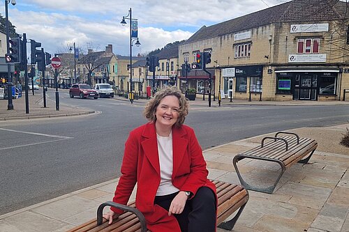 Anna Sabine MP in Midsomer Norton