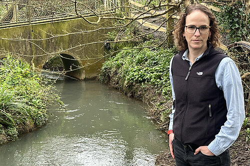 Alison at Herrings Stream, Mid Sussex