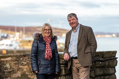 Beatrice Wishart and Alistair Carmichael