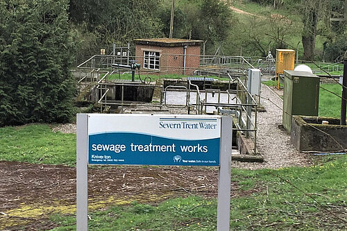 Kniveton Sewage works