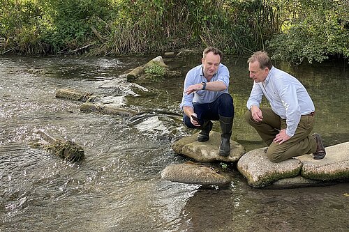 Danny in the River Meon