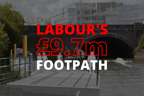 Labour's £9.7m Footpath