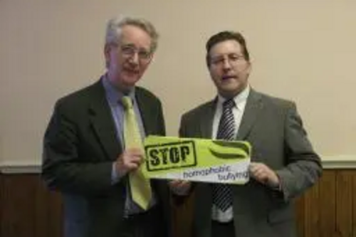 Andrew Stunell MP and Mark Hunter MP back the Stop Homophobic Bullying campaign